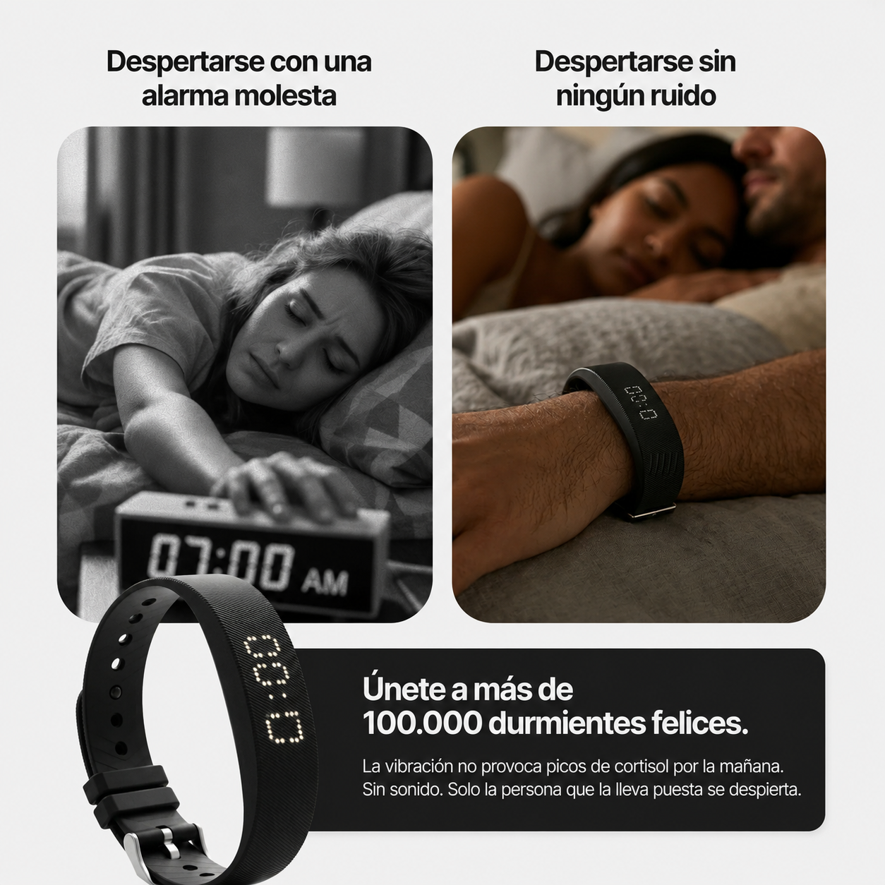 Pulsera Despertador Silenciosa
